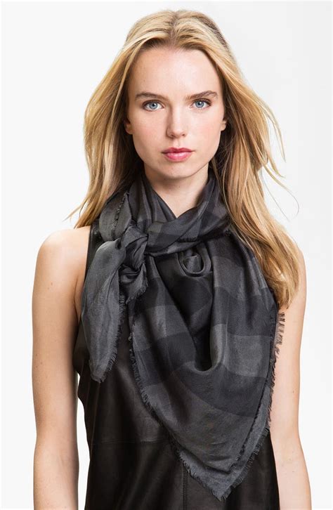 burberry square silk scarf|burberry silk scarf nordstrom.